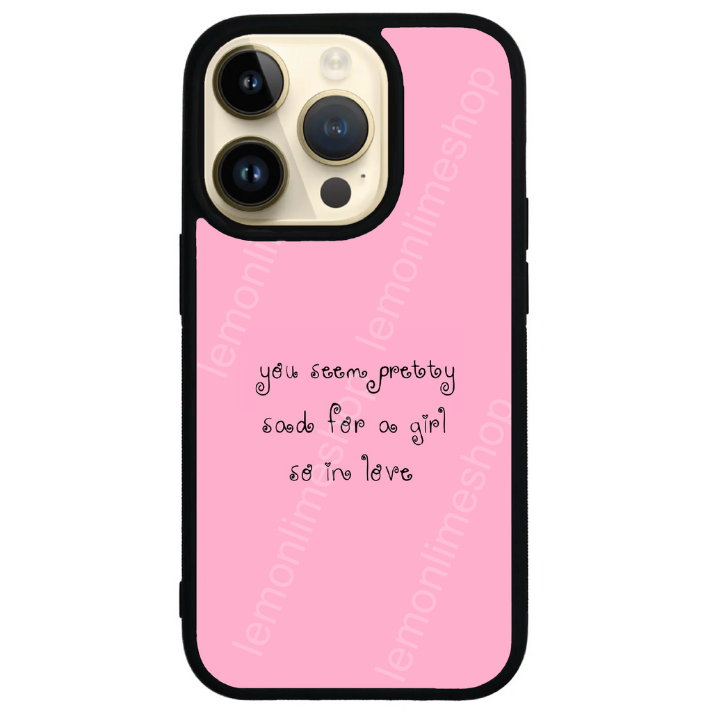 you seem pretty sad - Pink